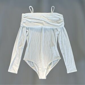 ABERCROMBIE KIDS White Cotton Bodysuit